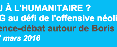 Adieu à l’humanitaire ?