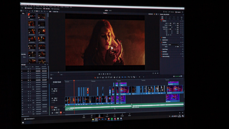 découverte du montage avec DaVinci Resolve